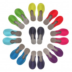 Women's Wool Felt Slippers - VIVI Minimal CUSTOMIZED